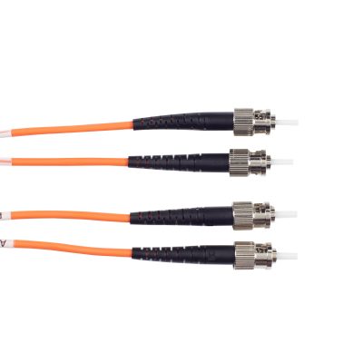 Black Box EFN110 Series OM1 62.5/125 Multimode Fiber Optic Patch Cable - OFNR PVC EFN110-030M-STST