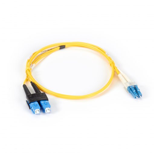 Black Box EFN310 Series OS2 9/125 Singlemode Fiber Optic Patch Cable - OFNR PVC EFN310-001M-SCLC