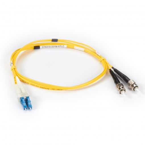 Black Box EFN310 Series OS2 9/125 Singlemode Fiber Optic Patch Cable - OFNR PVC EFN310-001M-STLC