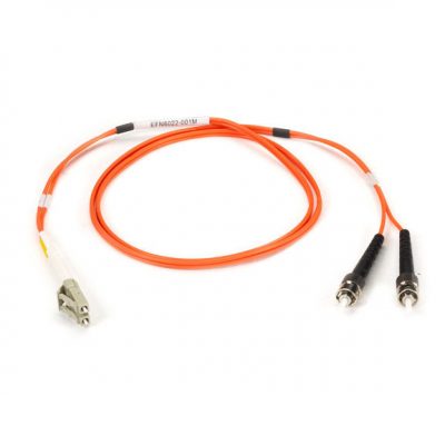 Black Box EFN6000 Series OM2 50/125 Multimode Fiber Optic Patch Cable - OFNR PVC EFN6022-010M