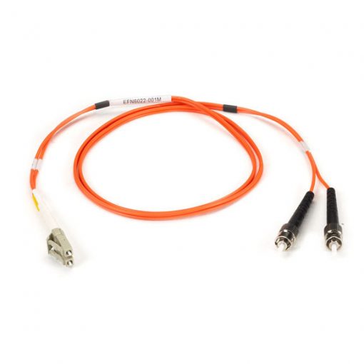 Black Box EFN6000 Series OM2 50/125 Multimode Fiber Optic Patch Cable - OFNR PVC EFN6022-010M