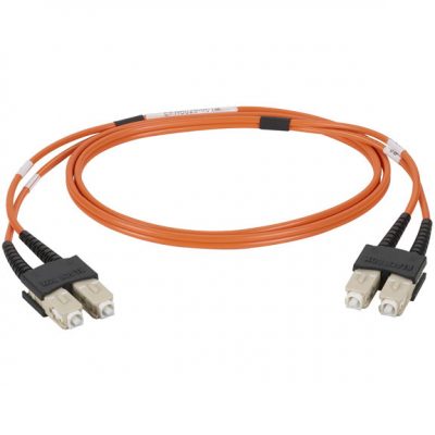 Black Box EFN6000 Series OM2 50/125 Multimode Fiber Optic Patch Cable - OFNR PVC EFN6025-010M