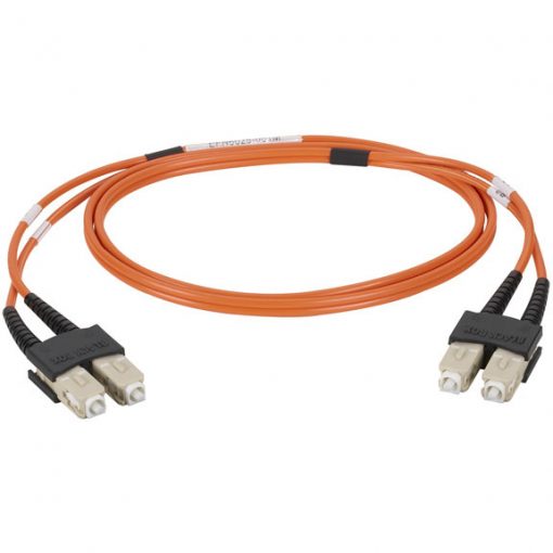 Black Box EFN6000 Series OM2 50/125 Multimode Fiber Optic Patch Cable - OFNR PVC EFN6025-003M
