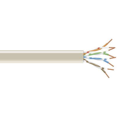Black Box CAT5e 200-MHz Solid Ethernet Bulk Cable - Unshielded (UTP), CMR PVC, Beige, 1000-ft. (304.8-m) Pull-Box EYN0737A-B
