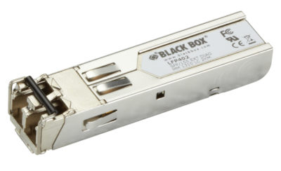 Black Box LFP400 Series Fast (155-Mbps) Extreme Temperature SFP with Extended Diagnostics - (1) 155-Mbps Multimode Fiber, 850nm, 2km, LC LFP401