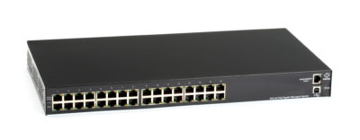 Black Box PoE Gigabit Ethernet Injector - 802.3af, Managed 16-Port LPJ016A-FM
