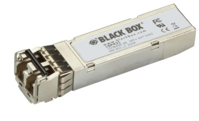 Black Box LSP400 Series 10G (10-Gbps) SFP+ with Extended Diagnostics - (1) 10-Gbps Multimode Fiber, 850nm, 300m, LC LSP421