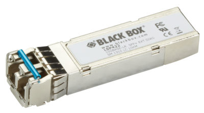 Black Box LSP400 Series 10G (10-Gbps) SFP+ with Extended Diagnostics - (1) 10-Gbps Singlemode Fiber, 1310nm, 10km, LC LSP422