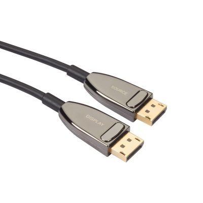 Black Box DisplayPort 1.4 Active Optical Cable (AOC) - 8K60, 32.4 Gbps, 30-m (98.4-ft.) AOC-HL-DP4-30M