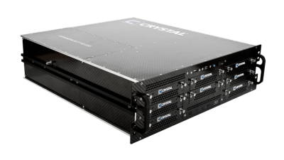 CRYSTAL GROUP RS378P RUGGED 3U CARBON FIBER SERVER