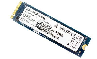 Synology M.2 2280 NVMe SSD, tailored for Synology NAS with built-in M.2 slots SNV3400
