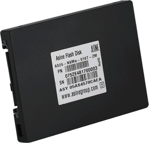 Asine 2.5” Photon Series SSD AS25-NVMe-016T-ZM