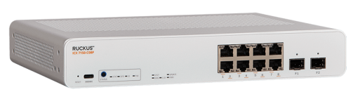 Ruckus ICX Compact Switch ICX7150-C08P-2X1G