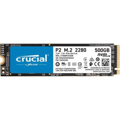 CRUCIAL P2 500GB CT500P2SSD8-HS