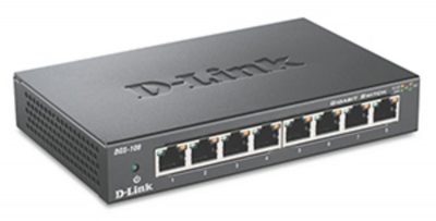 D-LINK DGS-108 8-PORT GIGABIT DESKTOP SWITCH