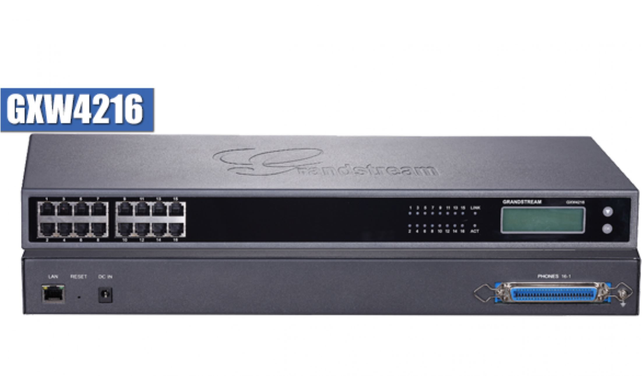 Grandstream GXW4216 - 16 FXS, 1 GigE