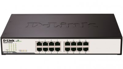 D-LINK DGS-1016D 10/100/1000 16-PORT GIGABIT RACKMOUNTABLE SWITCH