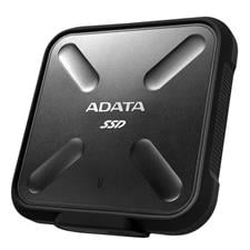 ADATA SD700 512GB USB 3.1 Portable External 3D NAND SSD - Black ASD700-512GU3-CBK