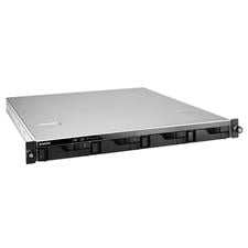 Asustor AS6204RS 4 Bay Diskless Rackmount NAS Quad Core 1.6GHz CPU 4GB RAM AS6204RS