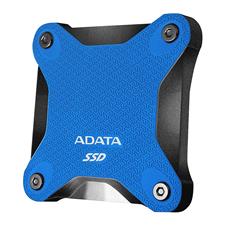 ADATA SD600Q 240GB USB 3.2 Gen 1 Portable External 3D NAND SSD - Blue ASD600Q-240GU31-CBL