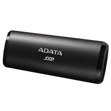 ADATA SE760 512GB USB 3.1 Type-C Portable External SSD Hard Drive - Black ASE760-512GU32G2-CBK