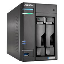 Asustor AS6602T 2-Bay Diskless NAS Quad-Core Celeron CPU 4GB RAM AS6602T