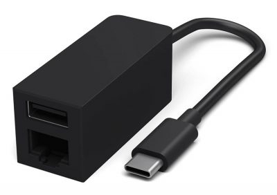 Microsoft Surface USB-C to Ethernet and USB 3.0 Adapter JWM-00007