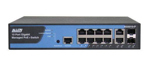 ALLOY AS5010-P 10 Port Layer 3 Lite Managed PoE+ Switch