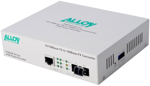 ALLOY POE200LC PoE PSE Fast Ethernet Media Converter
