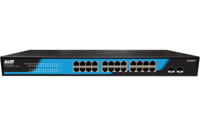 ALLOY AS1026-P 24 Port Unmanaged Gigabit 802.3at PoE Switch
