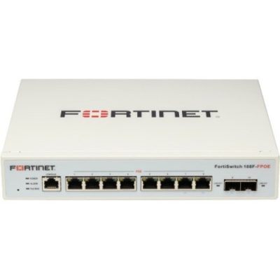 Fortinet FortiSwitch 108F-POE 8 Ports Manageable Ethernet Switch