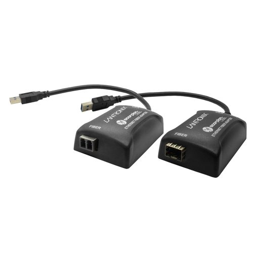 LANTRONIX Scorpion-USB™ 3.0 to Gigabit Ethernet Fiber Adapter TN-USB3 Series
