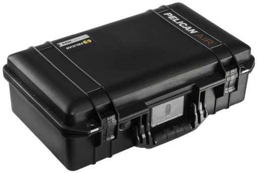 Pelican 1525 Air Carry-On Case with Pick-N-Pluck Foam (Black) - 015250-0001-110