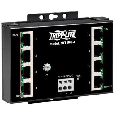 NFI-U08-1 8-Port Unmanaged Fast Industrial Ethernet Switch