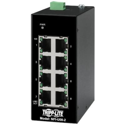 NFI-U08-2 8-Port Unmanaged Industrial Ethernet Switch