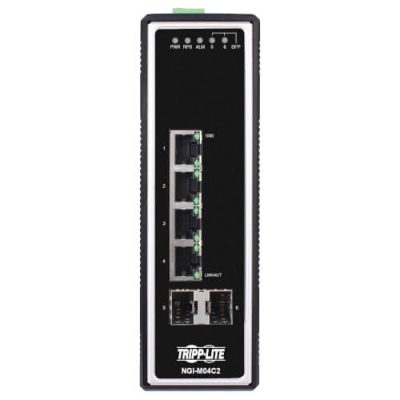 NGI-M04C2 4-Port Managed Industrial Gigabit Ethernet Switch