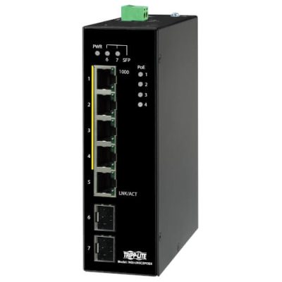 NGI-U05C2POE4 5-Port Unmanaged Industrial Gigabit Ethernet Switch