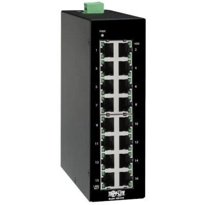 NGI-U16 16-Port Unmanaged Industrial Gigabit Ethernet Switch