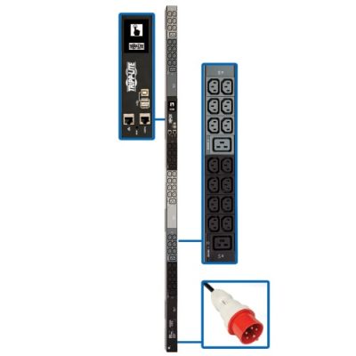 PDU3XEVN6G20 11.5kW 208-240V 3PH Monitored PDU