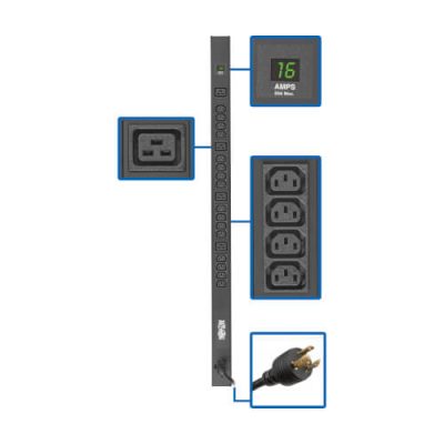 PDUMV20HV-36 3.7kW 208/230V Single-Phase Local Metered PDU