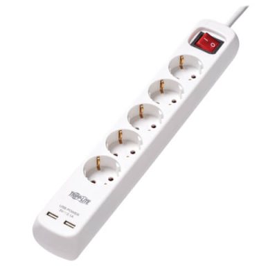PS5G3USB 5-Outlet Power Strip with USB-A Charging