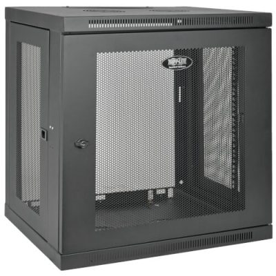 SRW12U SmartRack 12U Low-Profile Switch-Depth Wall-Mount Small Rack Enclosure