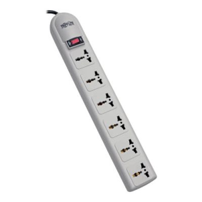 SUPER6OMNID Protect It! 230V 6-Universal Outlet Surge Protector