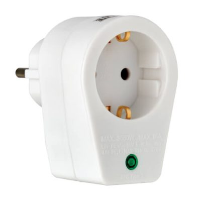 TLP1G 1-Outlet Surge Protector - German Type F Schuko Outlet