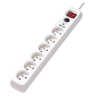 TLP6F18 6-Outlet Surge Protector - French Type E Outlets