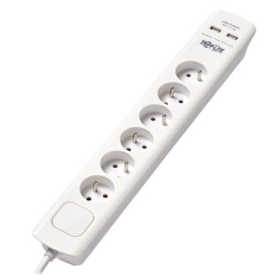 TLP6F18USB 6-Outlet Surge Protector with USB Charging