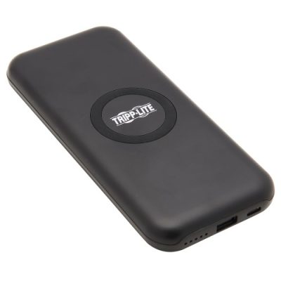 UPB-10K0-1U1CQ Portable Wireless Charging Power Bank - 10,000 mAh