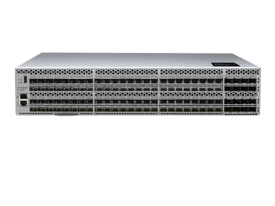 HPE SN6750B 64Gb 48/128 48-port 64Gb Short Wave SFP56 Port Side Intake Integrated FC Switch