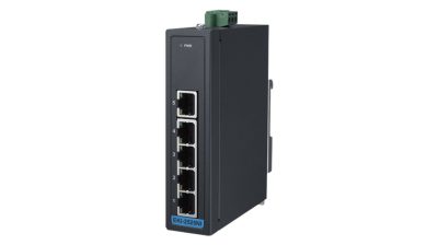 Advantech EKI-2525NI 5FE Unmanaged Ethernet Switch, -40~75℃