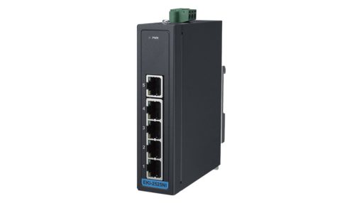 Advantech EKI-2525NI 5FE Unmanaged Ethernet Switch, -40~75℃